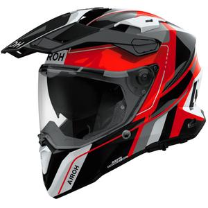 Casque enduro Airoh Commander 2 Skip rouge brillant