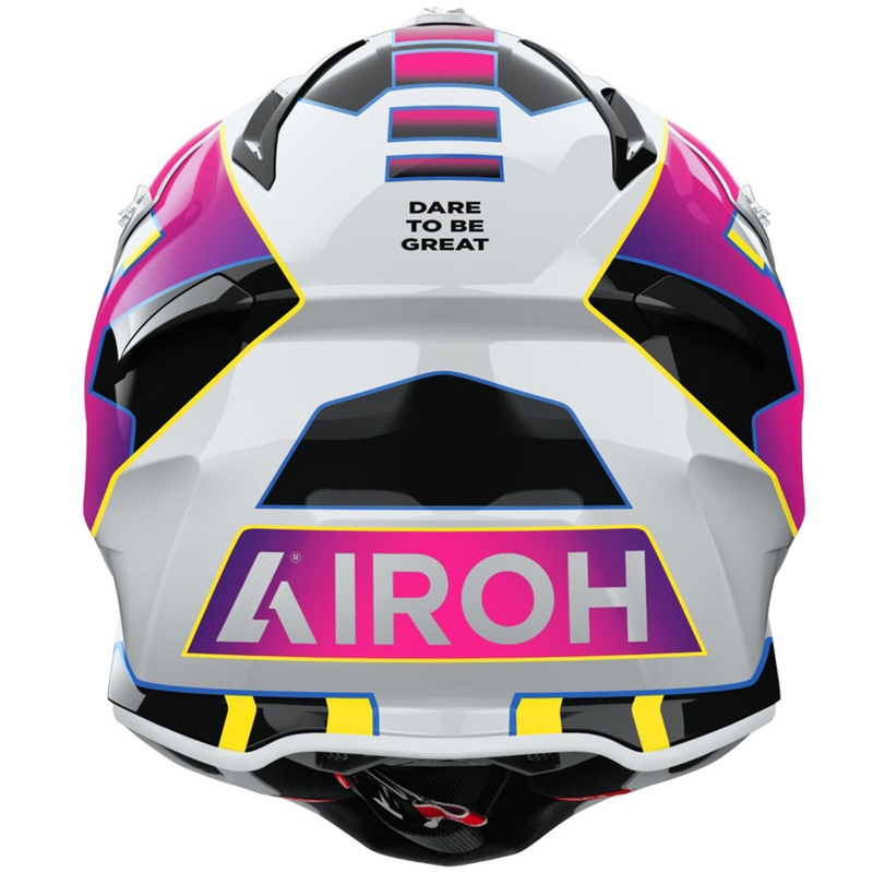 Casque de motocross Airoh Aviator ACE 2 Sunrise multicolore brillant
