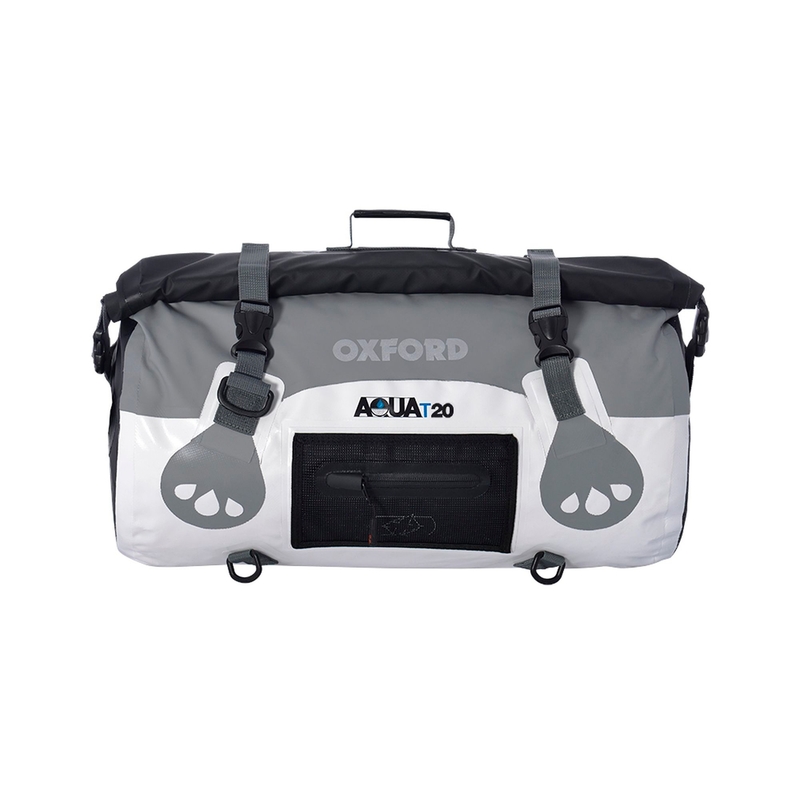 Vodotěsný vak Oxford Aqua20 Roll Bag bílo-šedý