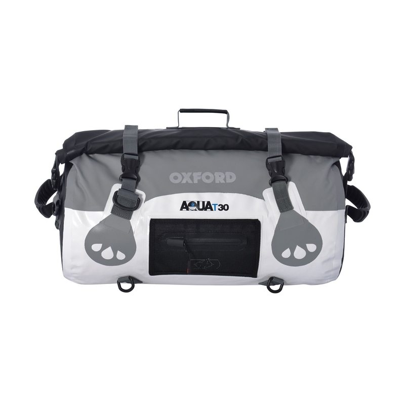 Vodotěsný vak Oxford Aqua30 Roll Bag bílo-šedý