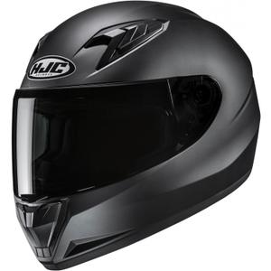 Casque moto intégral enfant HJC Y10 Solid semi-plat noir