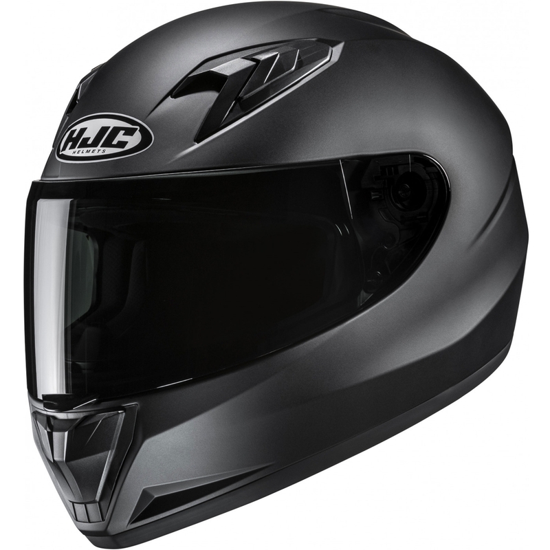 Casque intégral de moto enfant HJC Y10 Noir semi-mat uni