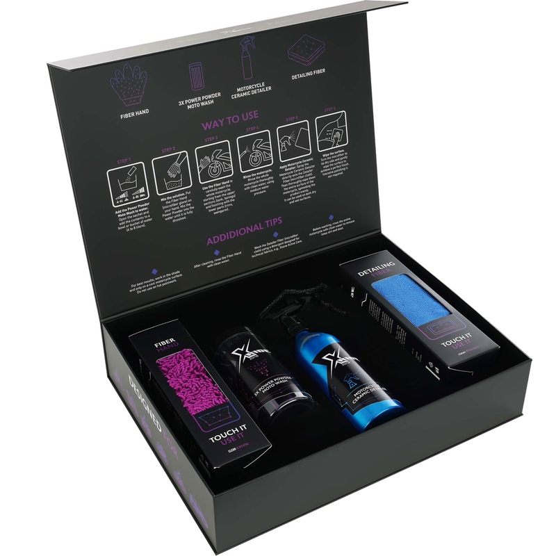 Kit de nettoyage de moto Xzone