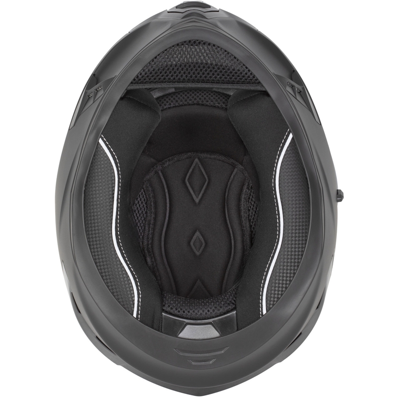 Casque moto intégral Cassida Orbit Track rouge fluo-blanc-violet-noir
