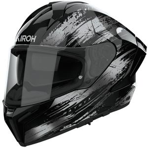 Casque moto intégral Airoh MATRYX Reflex gris brillant