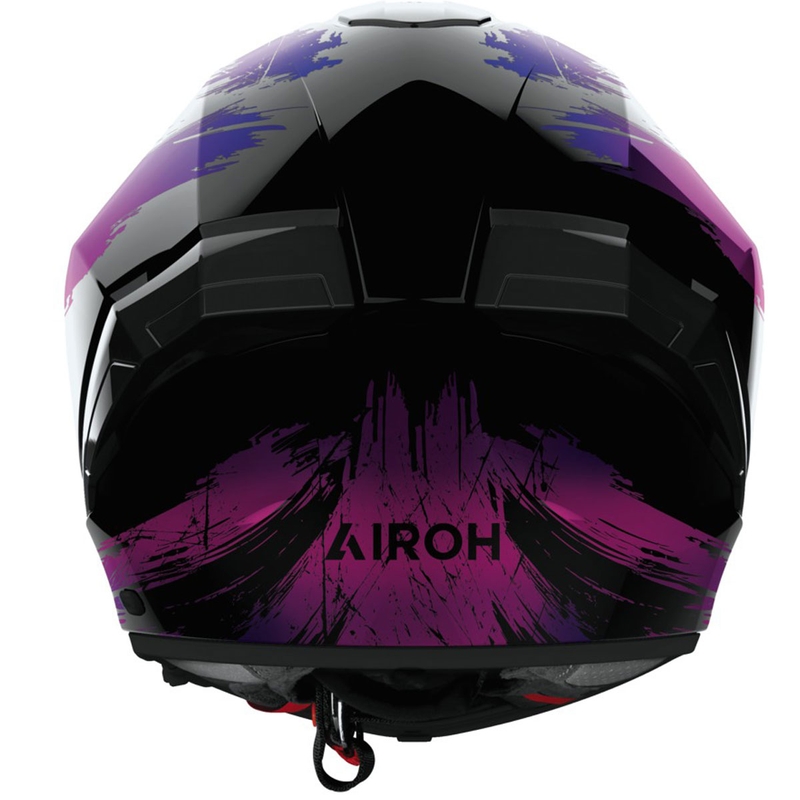 Casque moto intégral Airoh MATRYX Reflex violet brillant