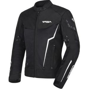 Veste moto femme RSA Bolt noir-blanc