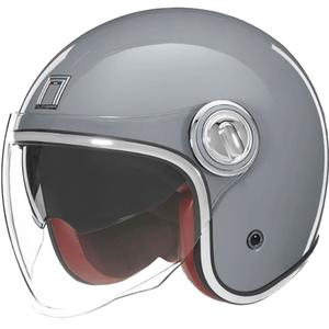 Casque jet NOX PREMIUM Heritage gris