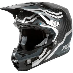 Casque de motocross FLY Racing Formula S Carbon Byte carbone-gris-argent