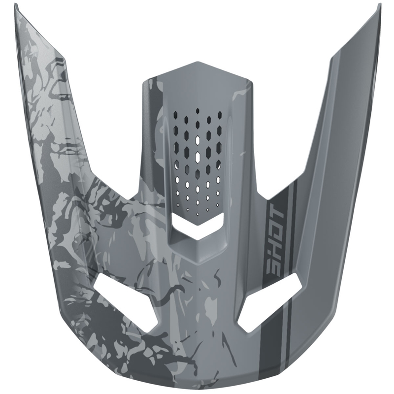 Visière pour casque Shot Speed Battle, gris mat