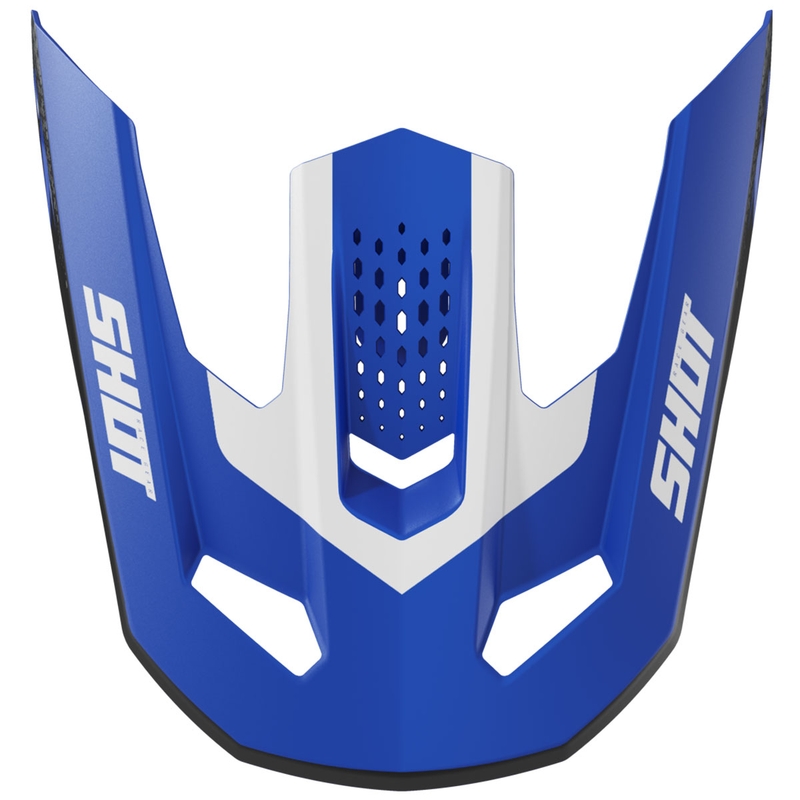 Visière pour casque Shot Speed Hybrid, bleu mat