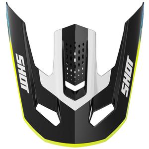 Visière pour casque Shot Speed Hybrid, jaune fluo brillant