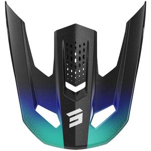 Visière pour casque Shot Speed Olymp bleu perle