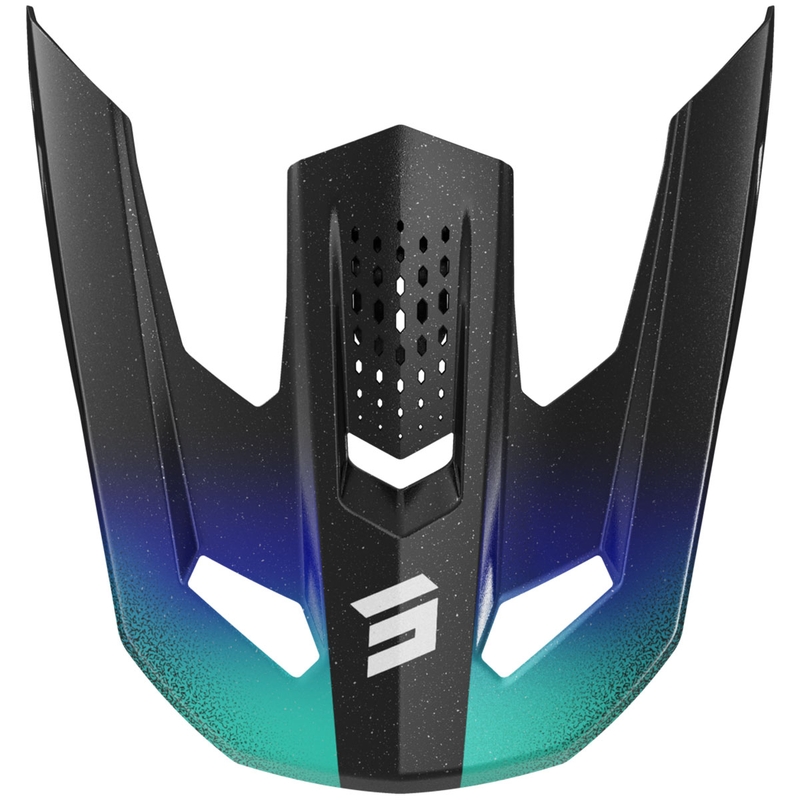 Visière pour casque Shot Speed Olymp bleu perle
