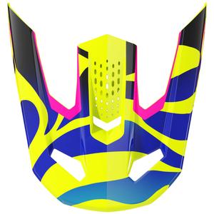 Visière pour casque enfant Shot Speed Ghost, jaune fluo brillant
