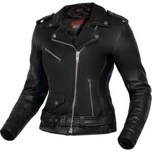 Veste moto femme Ozone Ramones Noir