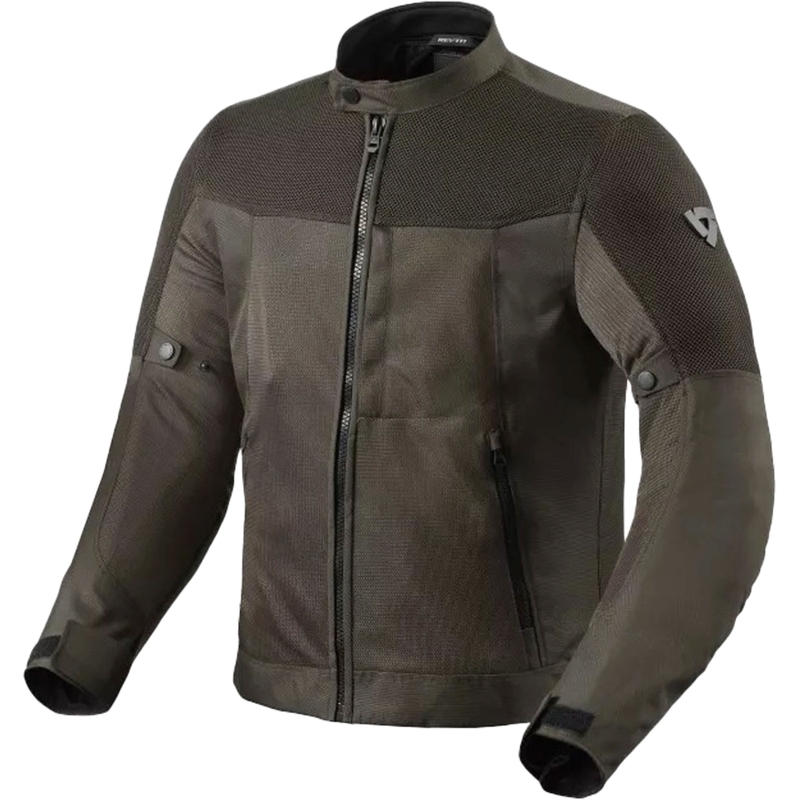 Veste de moto Revit Vigor 2 vert foncé soldes