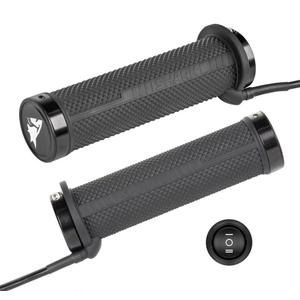 Poignées chauffantes Shark Lock-On noires