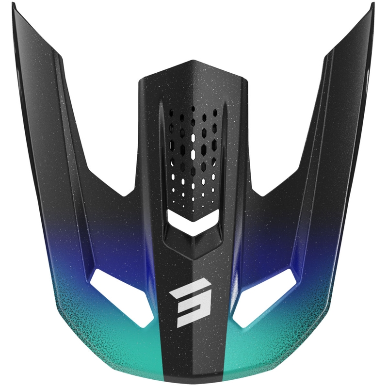Visière pour casque enfant Shot Speed Olymp bleu perle