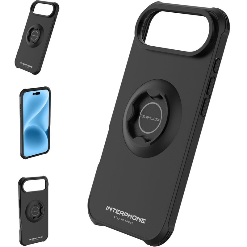 Coque Interphone QUIKLOX Tetraforce - Apple iPhone 17 Air noir