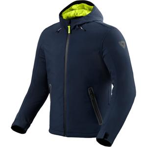 Veste moto Revit Traffic H2O bleu foncé