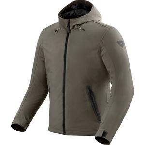 Veste moto Revit Traffic H2O vert foncé