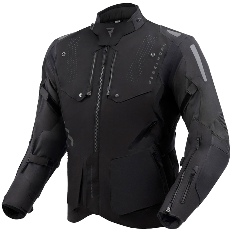 Veste de moto Rebelhorn Hiker IV noire