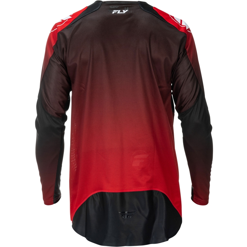 Maillot motocross FLY Racing Evolution rouge-noir-blanc
