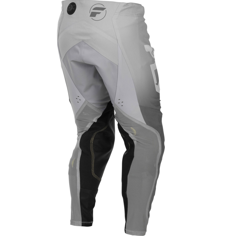 Pantalon motocross FLY Racing Evolution blanc-gris