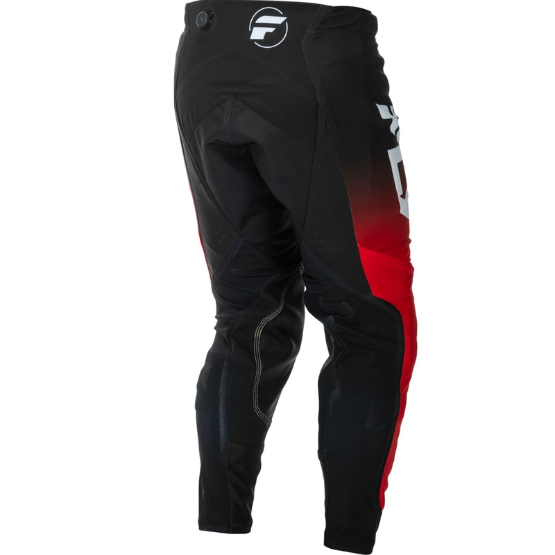 Pantalon motocross FLY Racing Evolution rouge-noir-blanc