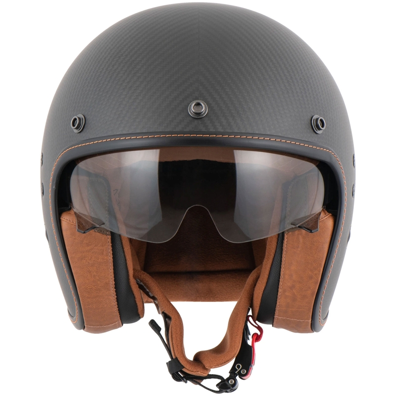 Casque jet Scorpion Belfast Evo Carbon Noir Mat