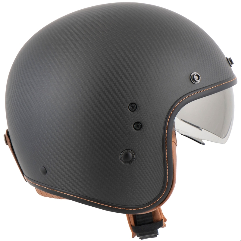 Casque jet Scorpion Belfast Evo Carbon Noir Mat