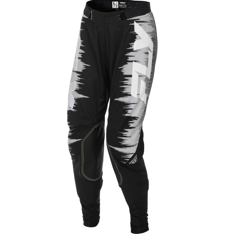 Pantalon motocross femme FLY Racing Lite noir-gris-blanc