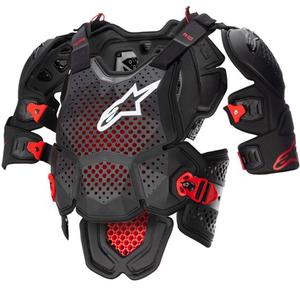 Protection corporelle Alpinestars A-10 2 noir-anthracite-rouge