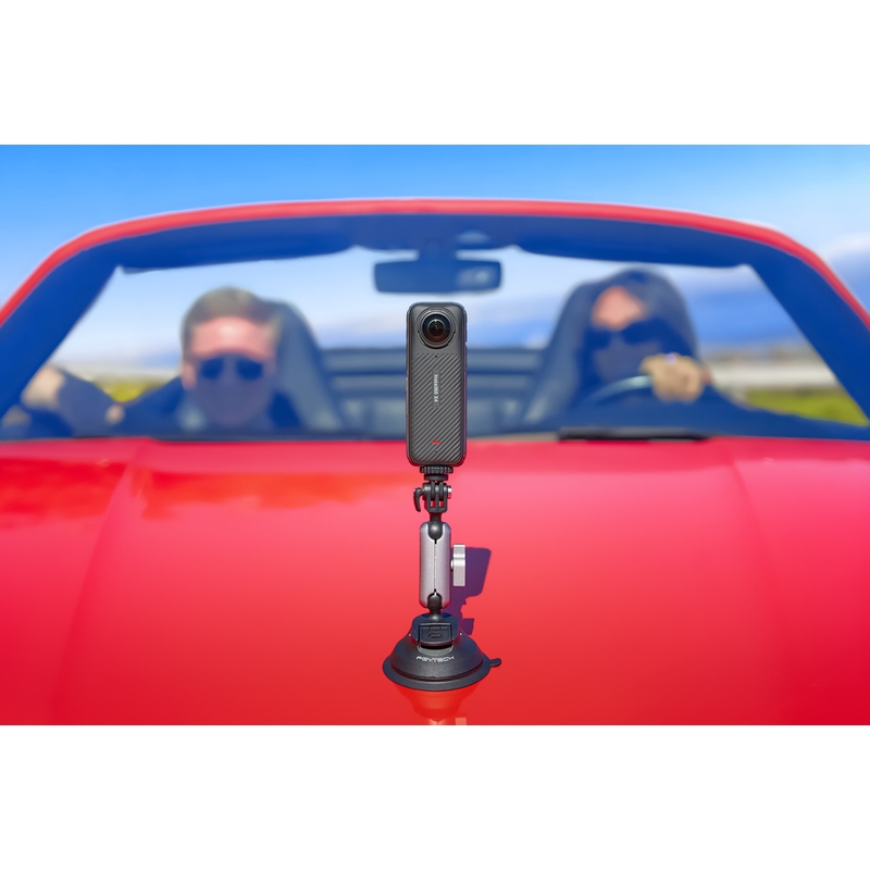 Caméra d'action Insta360 X4 pour moto, noire
