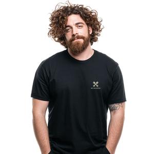 T-shirt fonctionnel nanosilver® I AM A CLASSIC noir