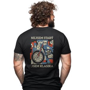 T-shirt fonctionnel nanosilver® I AM A CLASSIC noir