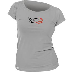 T-shirt fonctionnel femme nanosilver® RIDE gris