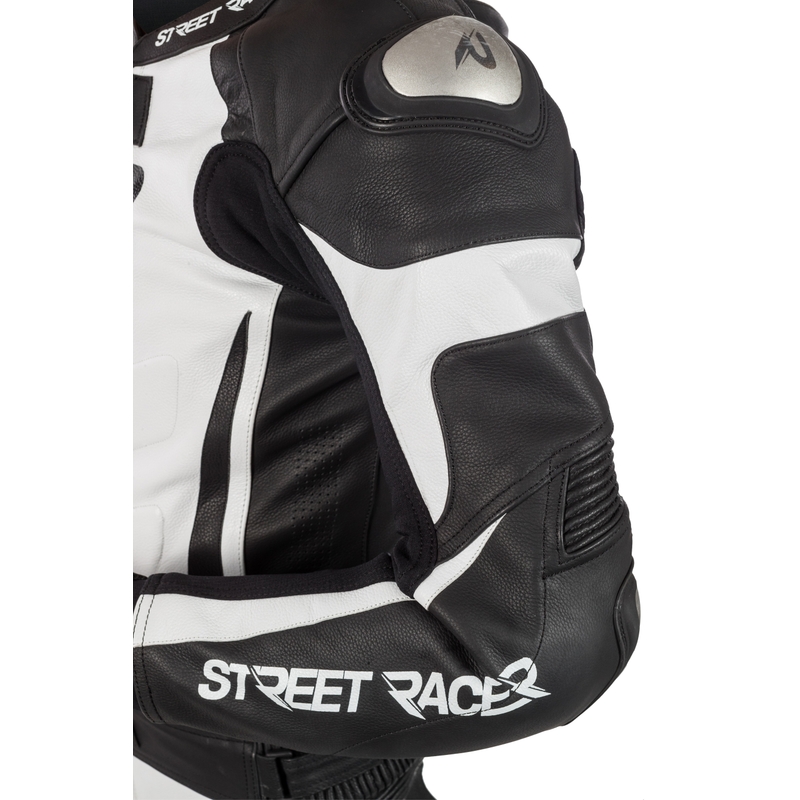 Salopette Street Racer Fasttrack noir et blanc pour hommes soldes