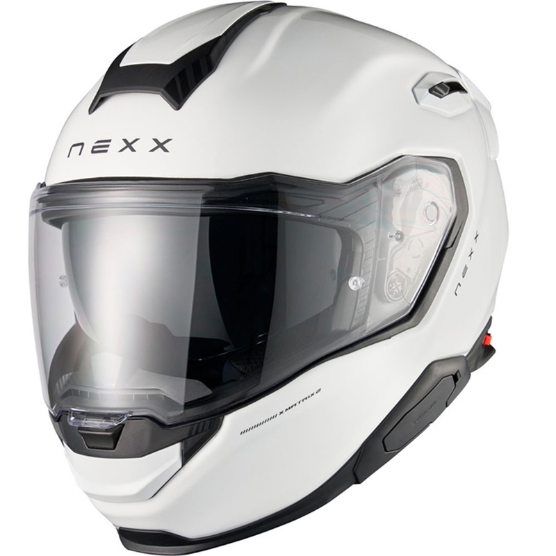 Casque moto intégral Nexx X.TR Plain blanc