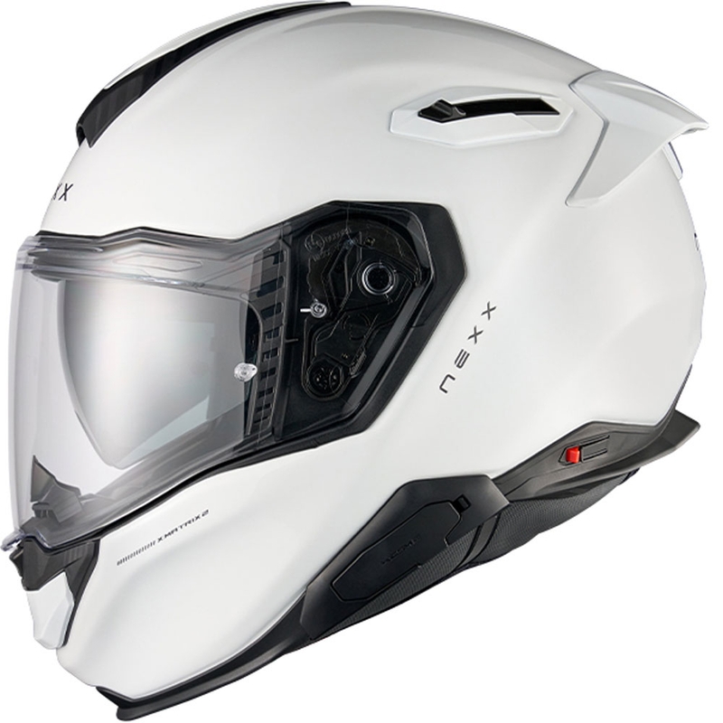 Casque moto intégral Nexx X.TR Plain blanc