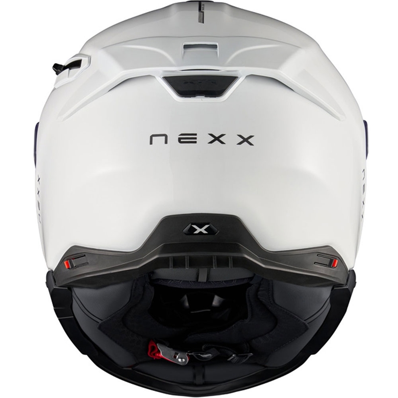 Casque moto intégral Nexx X.TR Plain blanc