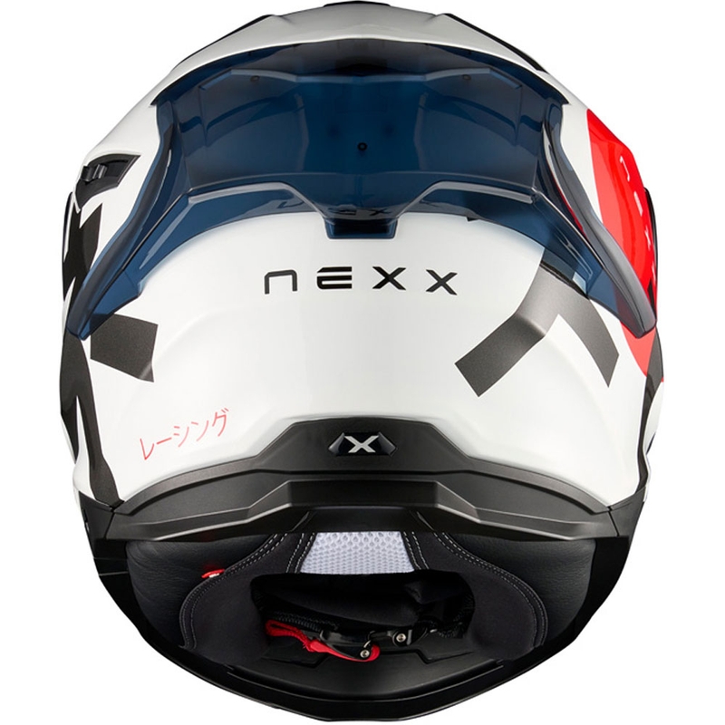 Casque moto intégral Nexx Y.100R Nippon blanc