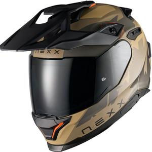 Casque moto Enduro NEXX Y.TRAVL Primal gris sable mat