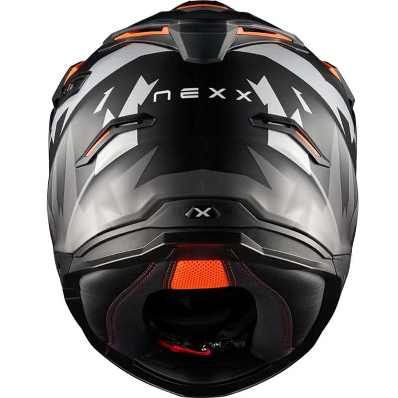 Casque moto enduro NEXX Y.TRAVL Primal noir-gris mat