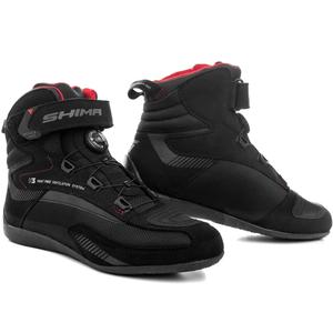 Bottes de moto ventilées Shima Exo noir-gris-rouge