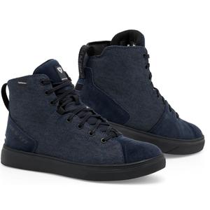 Bottes de moto Revit Delta H2O bleu foncé-noir