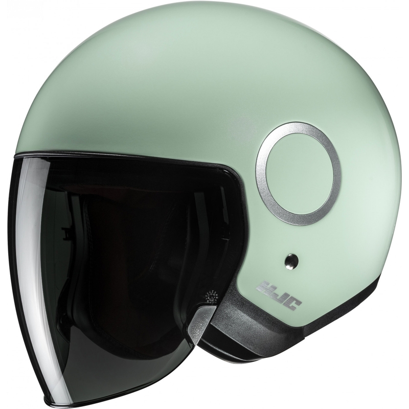 Casque de moto ouvert HJC RPHA 40 Vert pastel uni