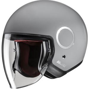 Casque de moto jet HJC RPHA 40 Gris uni