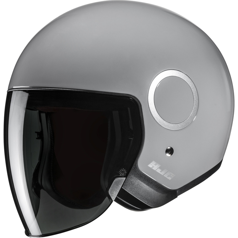 Casque de moto jet HJC RPHA 40 Gris uni